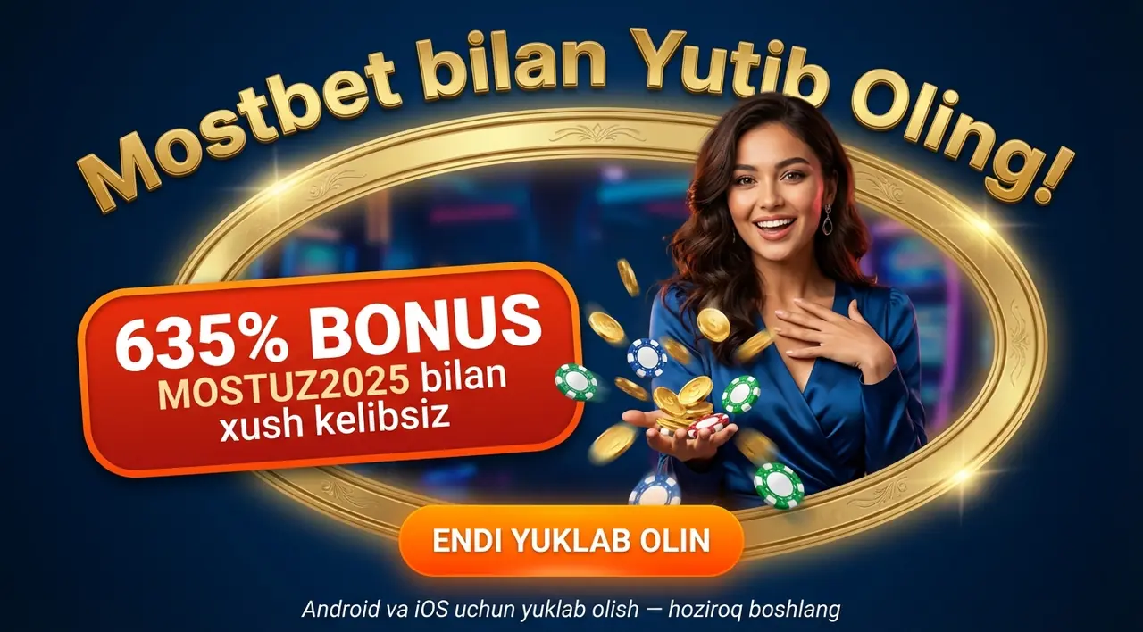 Mostbet qoldanba – Android va iOS uchun yuklab olish