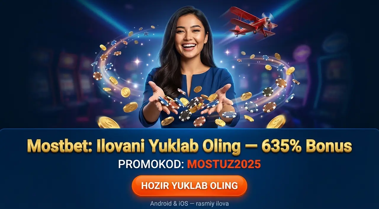 Mostbet qoldanba – Android va iOS uchun yuklab olish